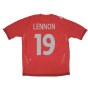 England 2006-08 Away Shirt (L) (LENNON 19) (Very Good)
