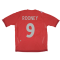 England 2006-08 Away Shirt (L) (ROONEY 9) (Very Good)