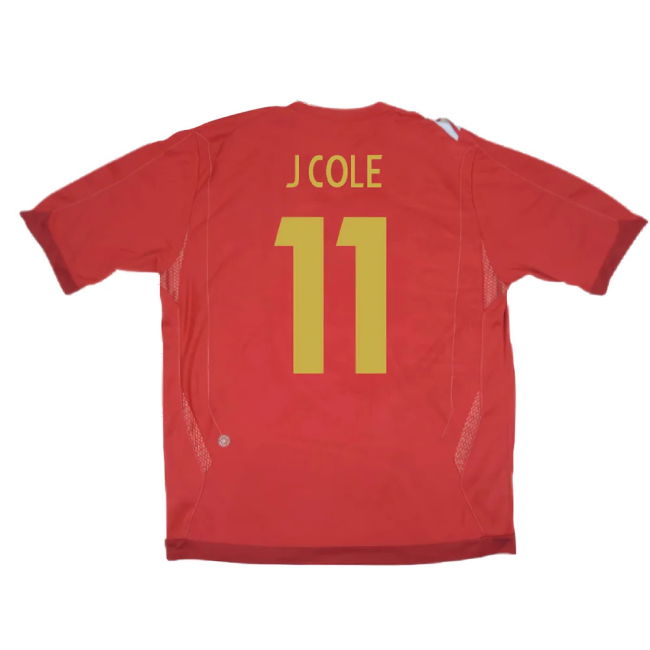 England 2006-08 Away Shirt (S) (Excellent) (J COLE 11)