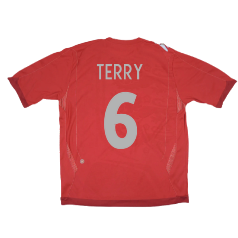 England 2006-08 Away Shirt (L) (TERRY 6) (Very Good)