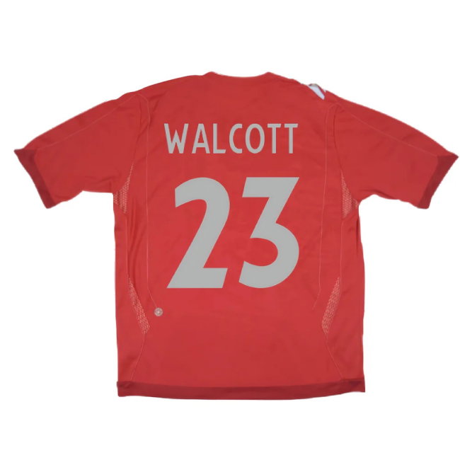 England 2006-08 Away Shirt (L) (Good) (WALCOTT 23)