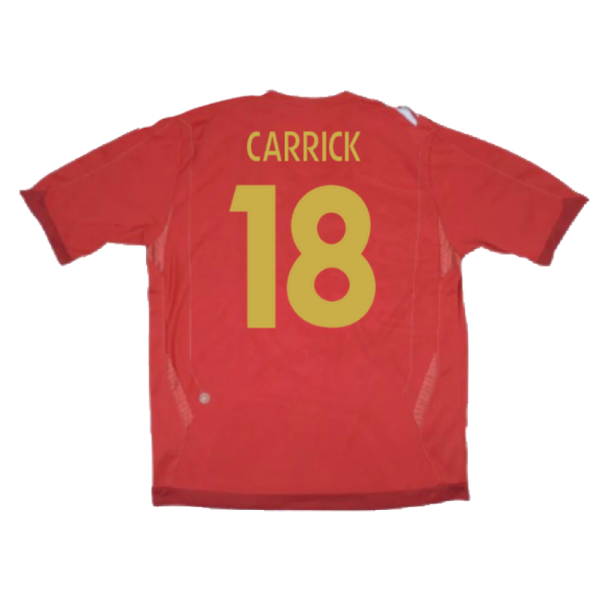 England 2006-08 Away Shirt (XLB 158cm) (Excellent) (CARRICK 18)
