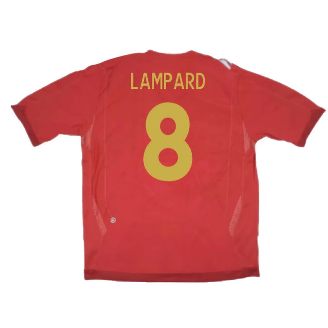 England 2006-08 Away Shirt (XLB 158cm) (Excellent) (LAMPARD 8)