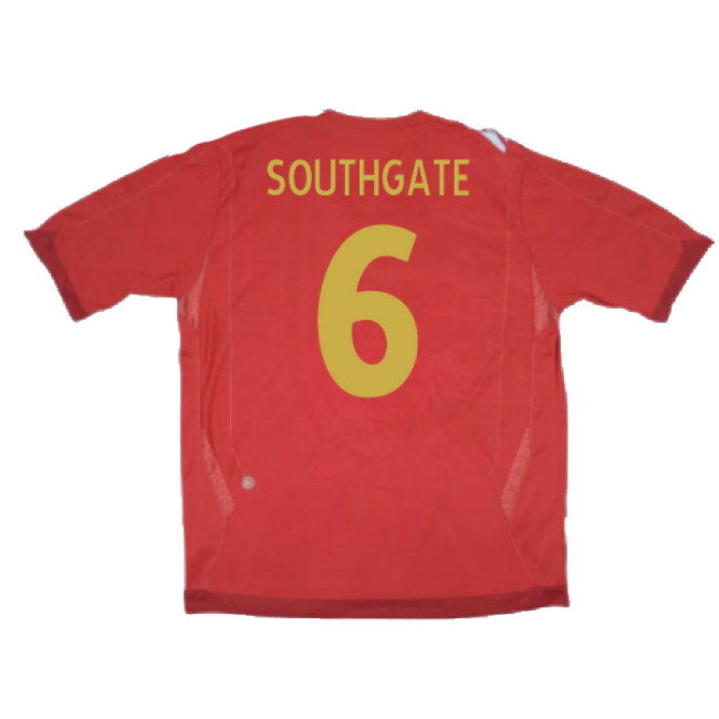 England 2006-08 Away Shirt (XLB 158cm) (Excellent) (SOUTHGATE 6)