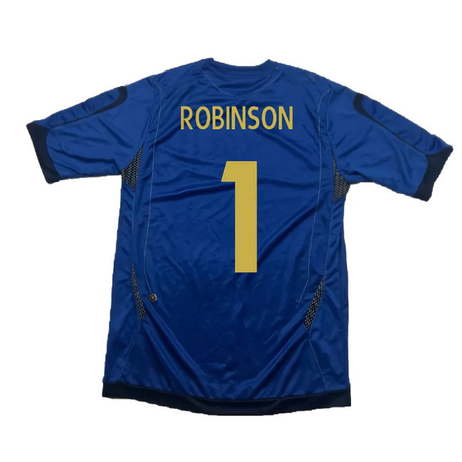 England 2006-08 Goalkeeper Shirt (M) (Excellent) (Robinson 1)