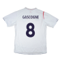 England 2006-08 Home Shirt (XL) (Good) (GASCOIGNE 8)