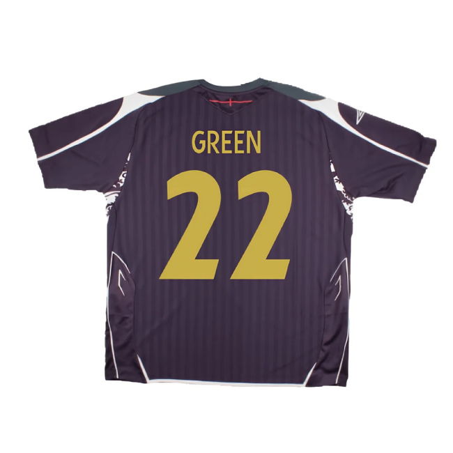 England 2007-08 GK Shirt ((Excellent) XXL) (Green 22)