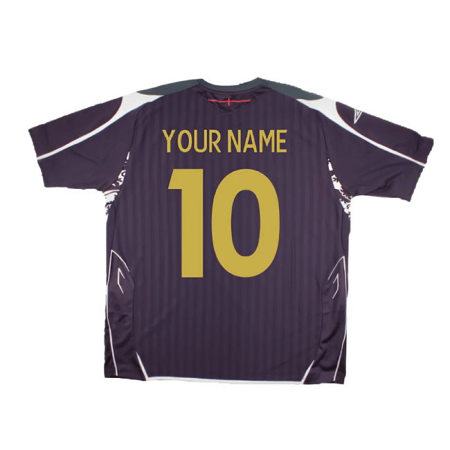 England 2007-08 GK Shirt ((Excellent) XXL) (Your Name)