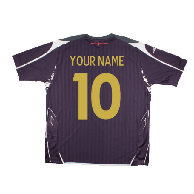 England 2007-08 GK Shirt ((Excellent) XXL) (Your Name)