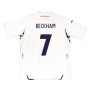England 2007-09 Home Shirt (L) (Very Good) (BECKHAM 7)
