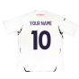 England 2007-09 Home Shirt (M) (Very Good) (Your Name)