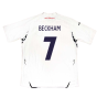 England 2007-09 Home Shirt (XL) (Excellent) (BECKHAM 7)