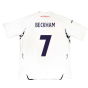 England 2007-09 Home Shirt (XL) (Good) (BECKHAM 7)
