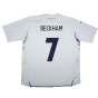 England 2007-09 Home Shirt (XL) (Very Good) (BECKHAM 7)