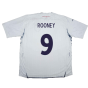 England 2007-09 Home Shirt (XL) (Very Good) (ROONEY 9)