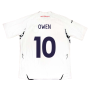 England 2007-2009 Home Shirt (XXL) (OWEN 10) (Fair)