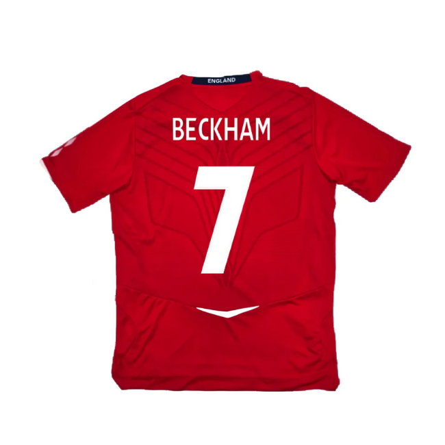 England 2008-10 Away Shirt (XL) (Mint) (BECKHAM 7)