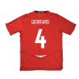 England 2008-10 Away Shirt (L) (Mint) (GERRARD 4)