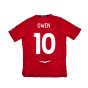 England 2008-10 Away Shirt (XL) (Excellent) (OWEN 10)