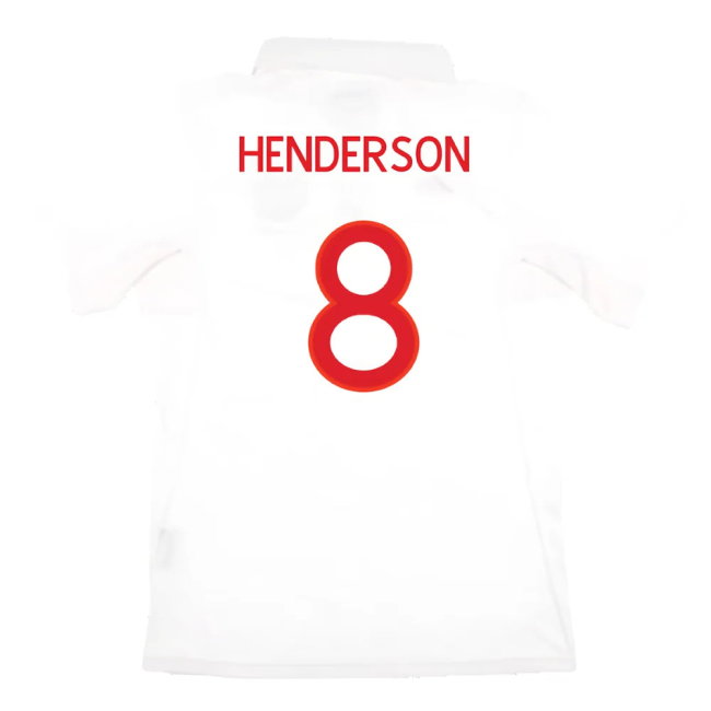 England 2009-10 Home (XL) (Excellent) (HENDERSON 8)