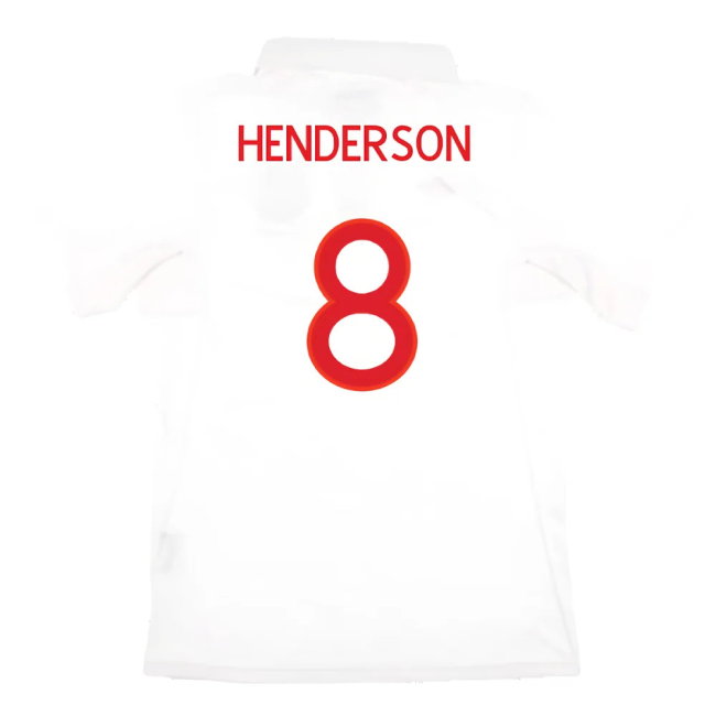England 2009-10 Home Shirt (XL) (Excellent) (HENDERSON 8)