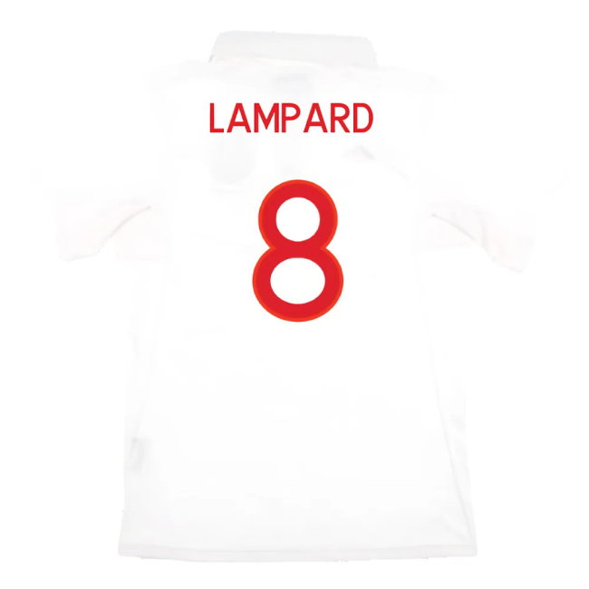 England 2009-10 Home Shirt (M) (Very Good) (Lampard 8)