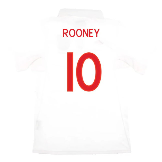 England 2009-10 Home Shirt (XL) Lampard #8 (Excellent) (ROONEY 10)