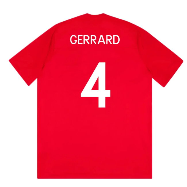 England 2010-11 Away (Excellent) (GERRARD 4)