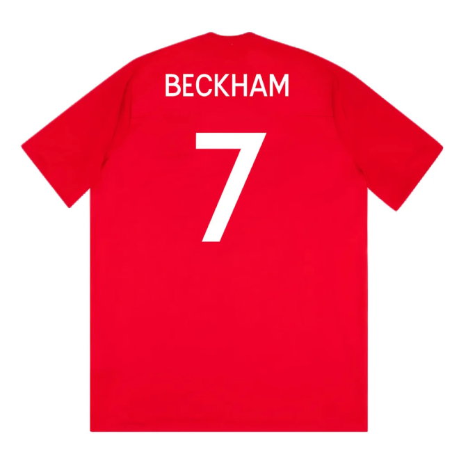 England 2010-11 Away Shirt (3XL) (Very Good) (BECKHAM 7)