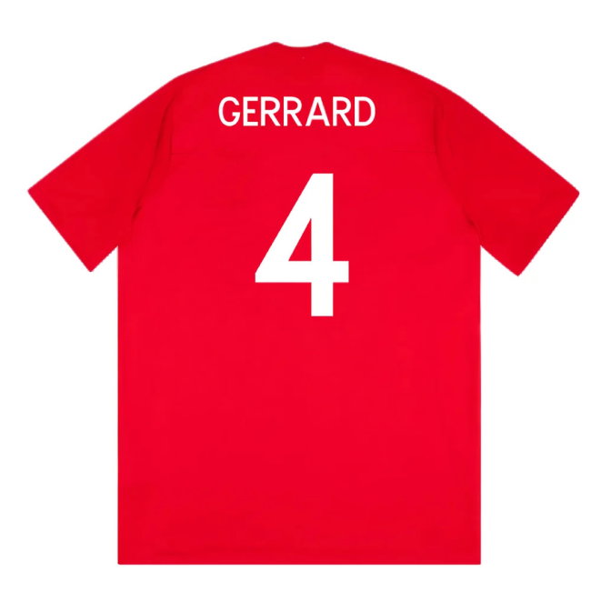 England 2010-11 Away Shirt (XL) (Good) (GERRARD 4)
