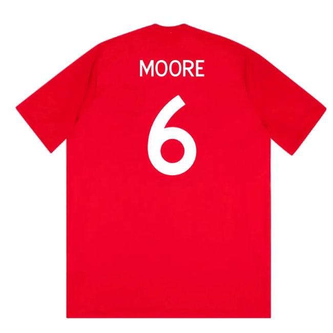 England 2010-11 Away Shirt (South Africa Badge Detail) (XL) (Very Good) (Moore 6)