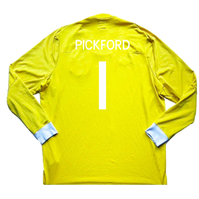 England 2010-11 Goalkeeper Away Shirt ((Good) XXL) (PICKFORD 1)