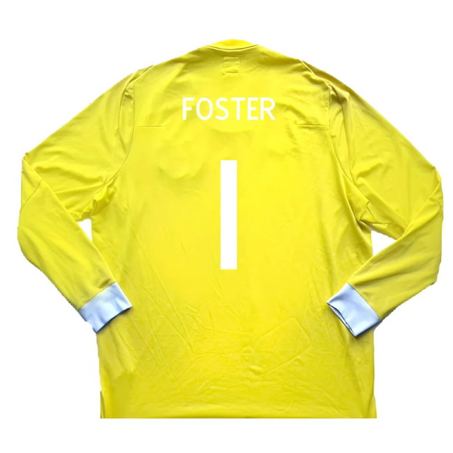 England 2010-11 Goalkeeper Away Shirt (S) (Good) (Foster 1)