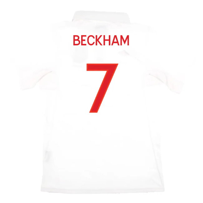 England 2010-12 Home Shirt (L) (Good) (BECKHAM 7)