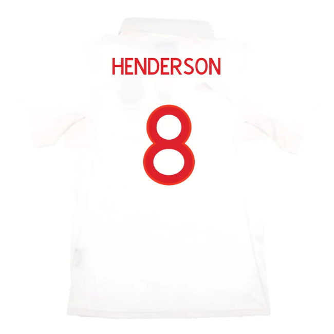 England 2010-12 Home Shirt (XL) (Very Good) (HENDERSON 8)