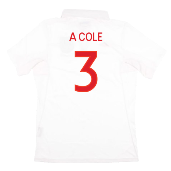 England 2010-12 Home Shirt ((Very Good) M) (A COLE 3)