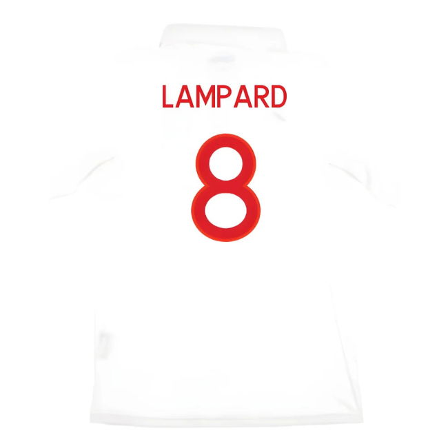 England 2010-12 Home Shirt ((Very Good) M) (Lampard 8)