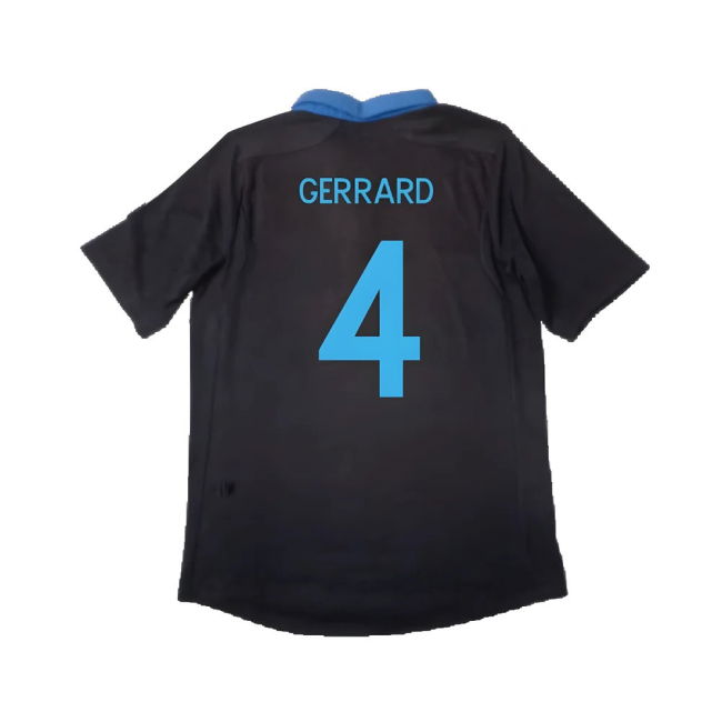 England 2011-12 Away Shirt ((Excellent) L) (GERRARD 4)