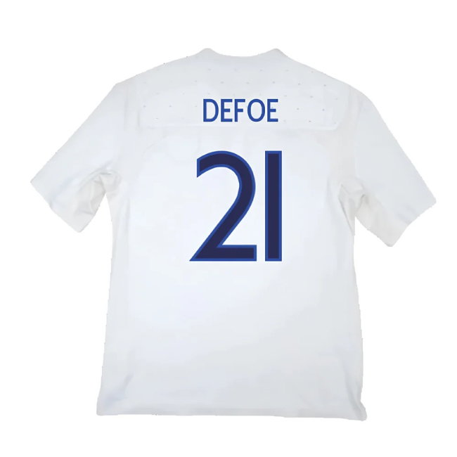 England 2009-10 Home Shirt (XXL) (Very Good) (Defoe 21)