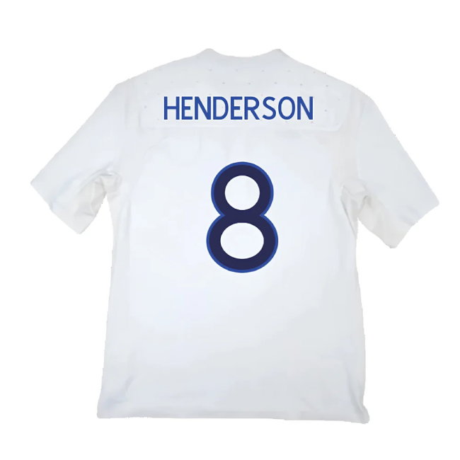 England 2011-12 Home Shirt (XXL) (Good) (HENDERSON 8)