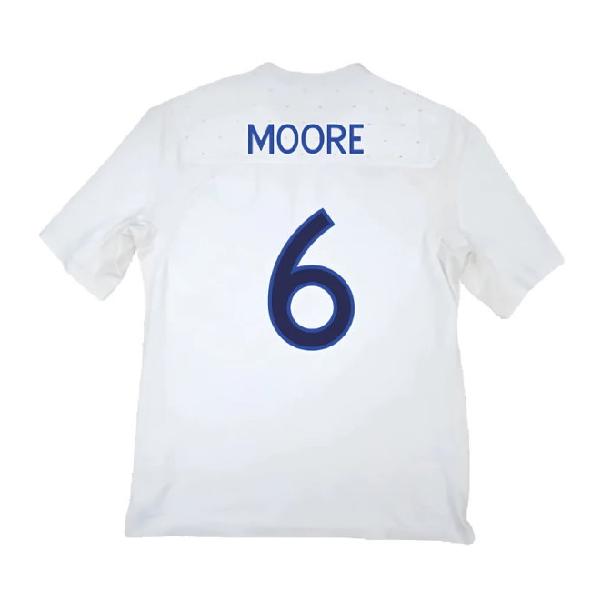 England 2011-12 Home Shirt (XXL) (Good) (Moore 6)