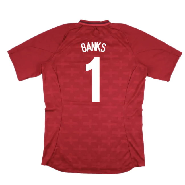 England 2012-13 Goalkeeper Home Shirt (XXL) (Excellent) (Banks 1)