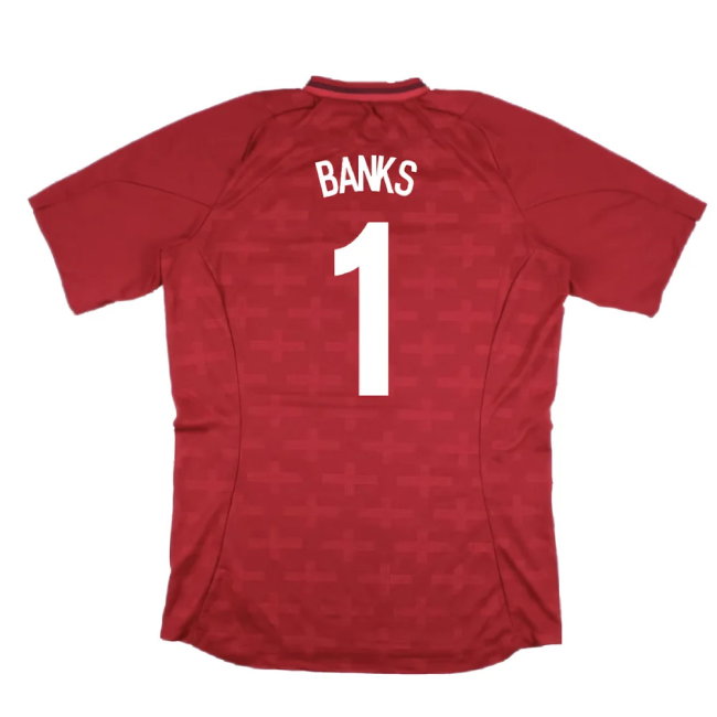 England 2012-13 Goalkeeper Shirt (M) (Mint) (Banks 1)