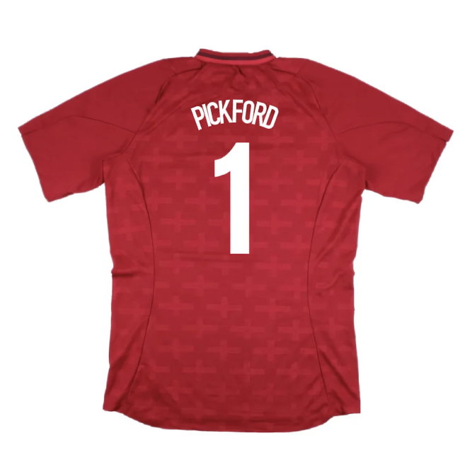England 2012-13 Goalkeeper Shirt (M) (Mint) (Pickford 1)