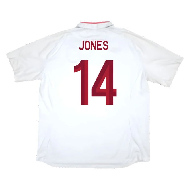 England 2012-13 Home (Mint) (Jones 14)