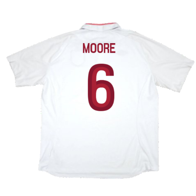 England 2012-13 Home (Mint) (Moore 6)
