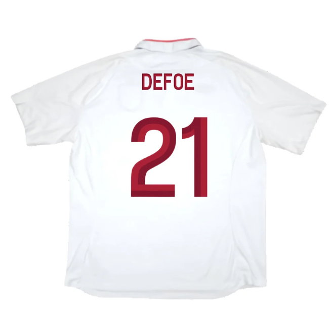 England 2012-13 Home Shirt (Very Good) (Defoe 21)