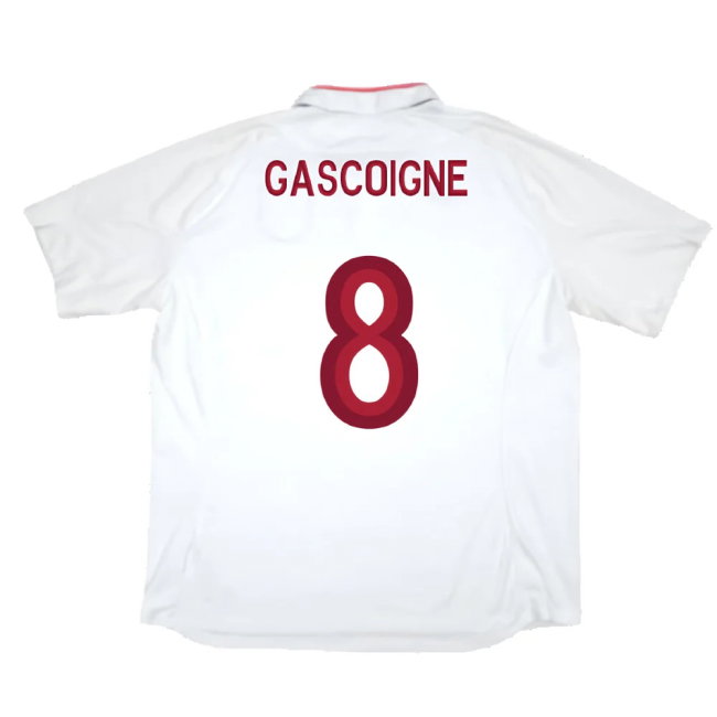 England 2012-13 Home Shirt (Very Good) (Gascoigne 8)