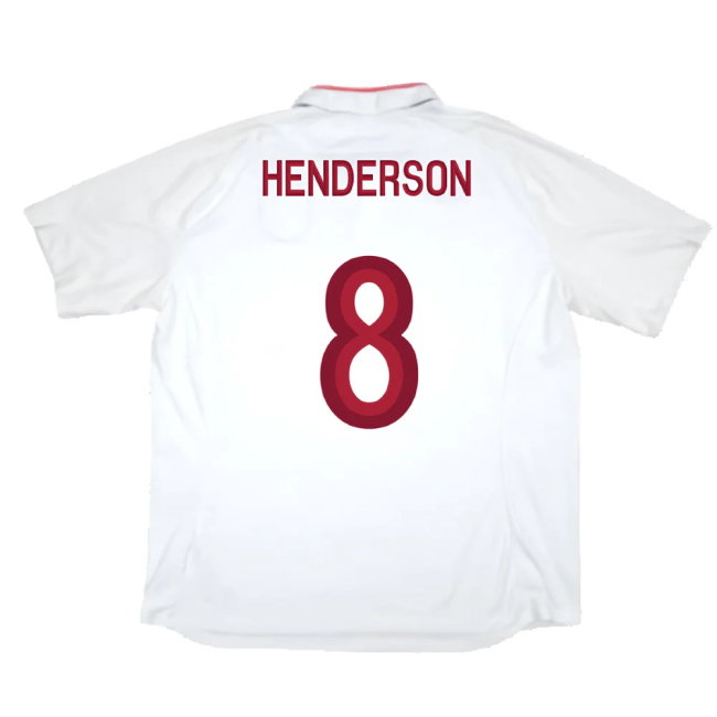 England 2012-13 Home Shirt (Excellent) (Henderson 8)