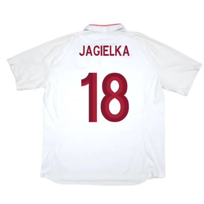 England 2012-13 Home Shirt (M) (Excellent) (Jagielka 18)